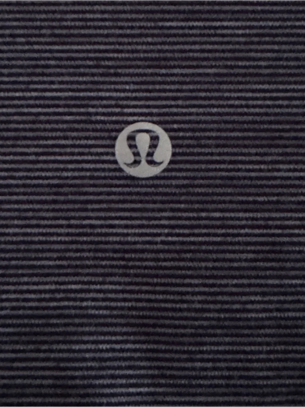 Lululemon Leggings Womens 4 Blue Gray Stripe High Rise Ankle Yoga Pants Pilates